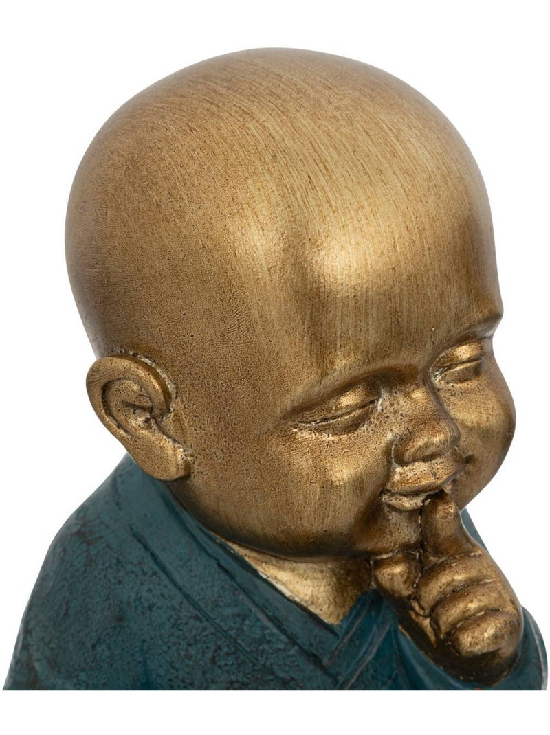Set de 3 statuettes BOUDDHA Doré - Kiabi