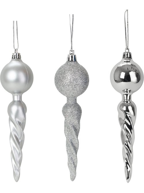 Set de 3 suspensions torsadées de noël - Kiabi