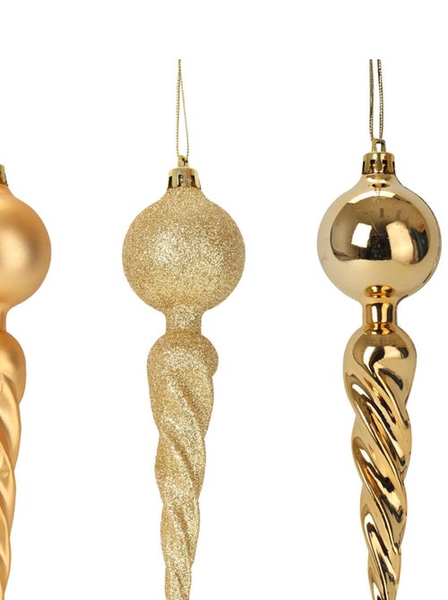 Set de 3 suspensions torsadees noel - Kiabi