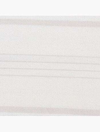 Set de 3 torchons rayés écrus