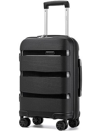 Set de 3 valises - 55/65/75 cm abs 4 roulettes serrure tsa - kono