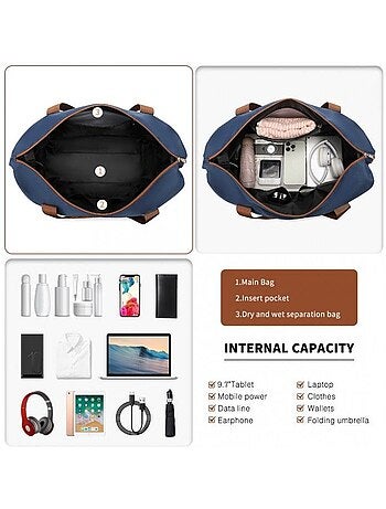 Set de 3 valises - 55x38x24 cm, rigide - kono