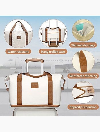 Set de 3 valises - 65x44x25.5 cm abs serrure tsa - kono