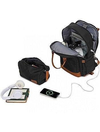 Set de 3 valises - abs 4 roulettes serrure tsa - kono