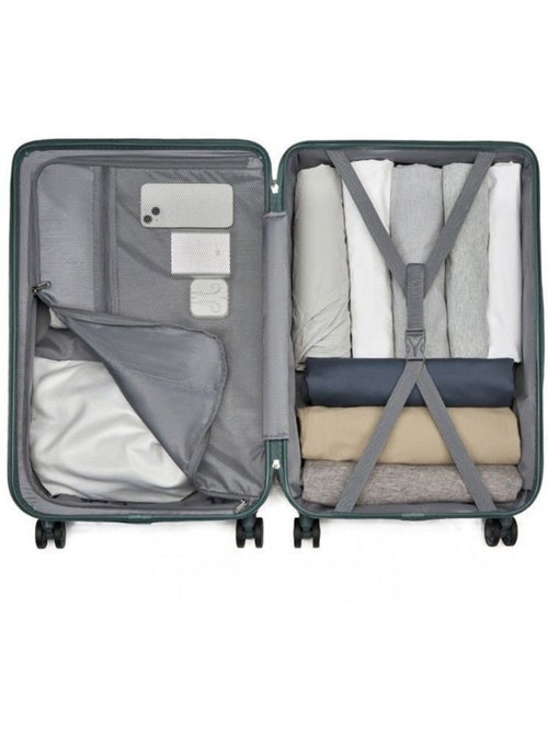 Set de 3 valises - abs 4 roulettes serrure tsa - kono - Kiabi Set de 3 valises - abs 4 roulettes serrure tsa - kono - Kiabi
