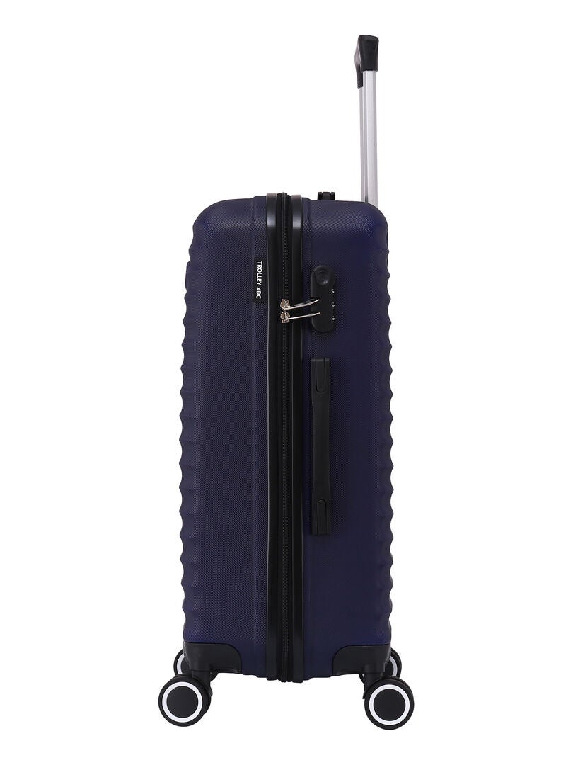 Valises Trolley Homgoday 3 Pièces - Ensemble Souble Bleu Marine | 45cm 40cm 35cm