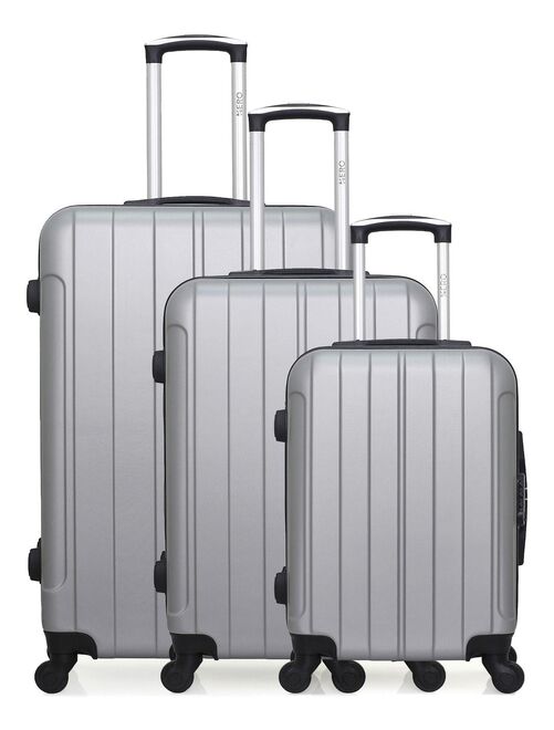 Set de 3 valises rigides FOGO - Kiabi
