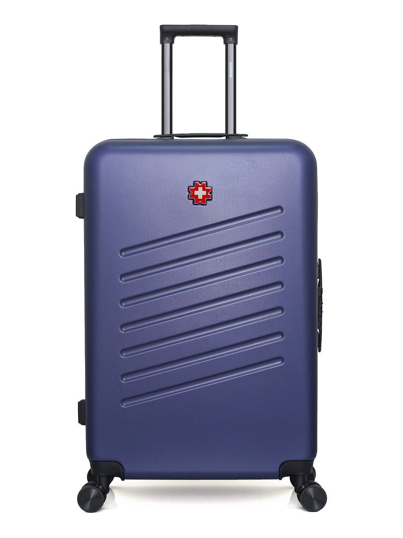 Lot De 3 Valises Rigides IT Luggage Speedbump - 8 Roues - Bleu Marine - Occasion En Bon état