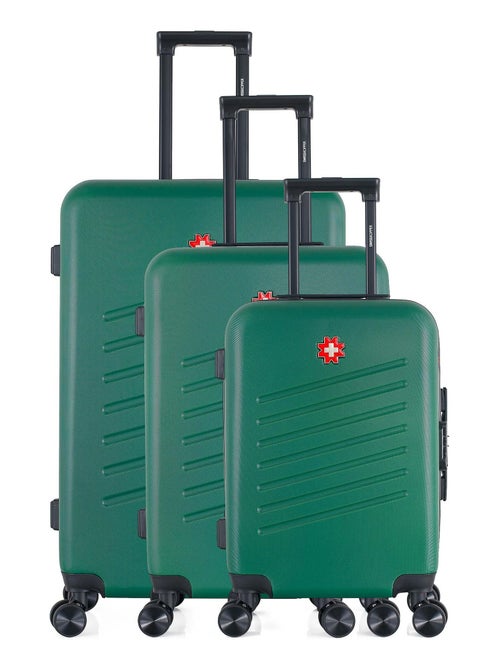 Set de 3 Valises Rigides Grand Format, Taille Moyenne et Valise Cabine ZURICH - Kiabi