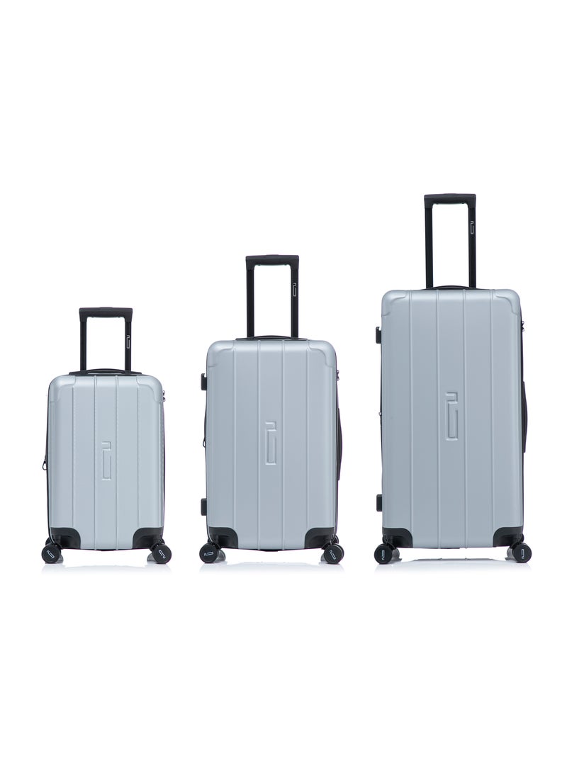 Set de 3 Valises | Valise Cabine + Moyenne + Grande Taille | Cadenas TSA | CELIMS France Gris - Kiabi