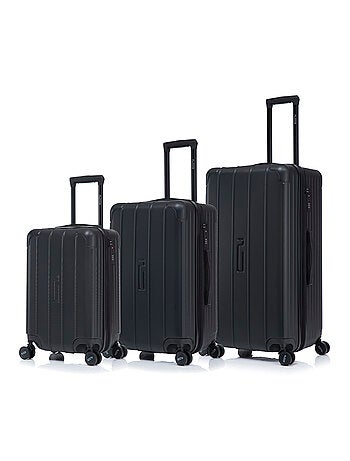 Set de 3 Valises | Valise Cabine + Moyenne + Grande Taille | Cadenas TSA | CELIMS France