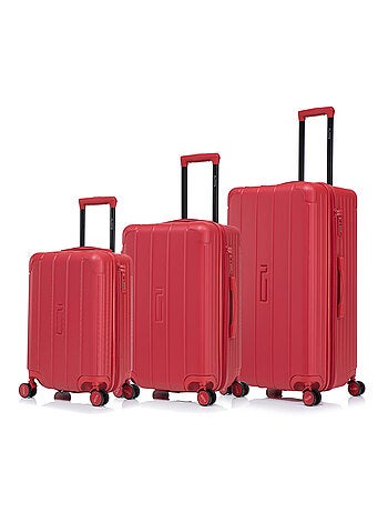 Set de 3 Valises | Valise Cabine + Moyenne + Grande Taille | Cadenas TSA | CELIMS France