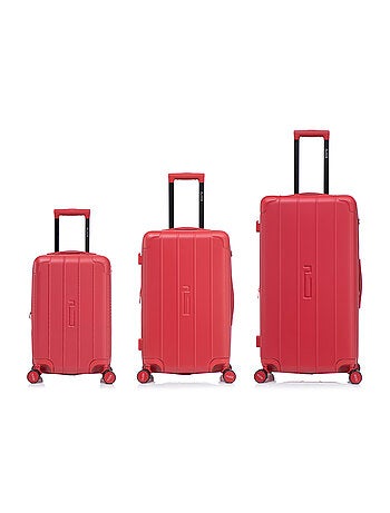 Set de 3 Valises | Valise Cabine + Moyenne + Grande Taille | Cadenas TSA | CELIMS France