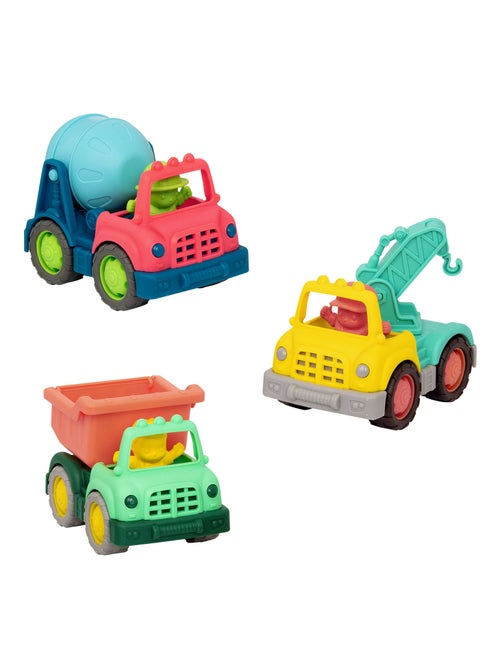 Set De 3 Vehicules De Chantier-3 Little Trucks Set - Kiabi