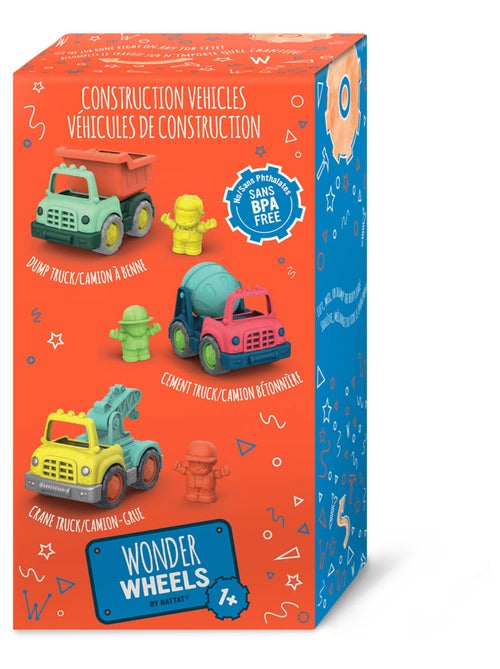 Set De 3 Vehicules De Chantier-3 Little Trucks Set - Kiabi