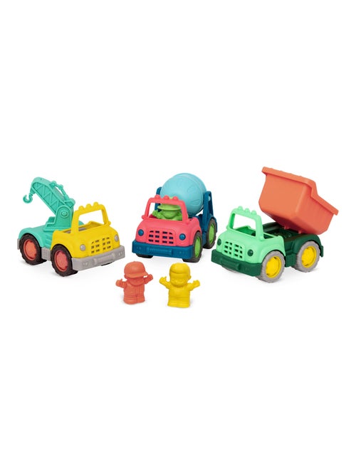 Set De 3 Vehicules De Chantier-3 Little Trucks Set - Kiabi