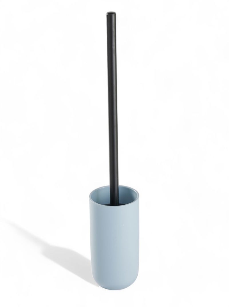 Set de 4 accessoires de salle de bain et WC BATHROOM Bleu - Kiabi