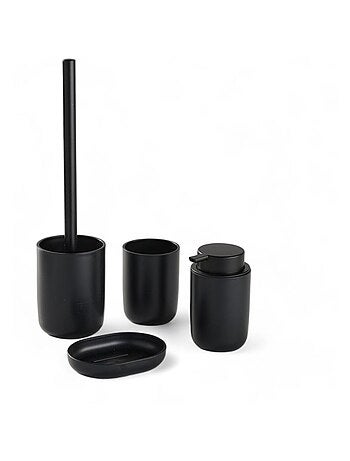 Set de 4 accessoires de salle de bain et WC BATHROOM