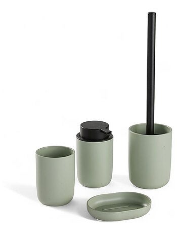 Set de 4 accessoires de salle de bain et WC BATHROOM