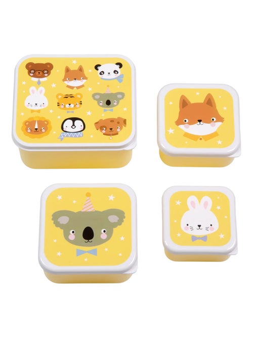 Set de 4 boîtes à goûter A Little Lovely Company - Kiabi