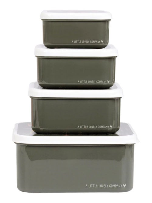 Set de 4 boîtes à goûter A Little Lovely Company - Kiabi