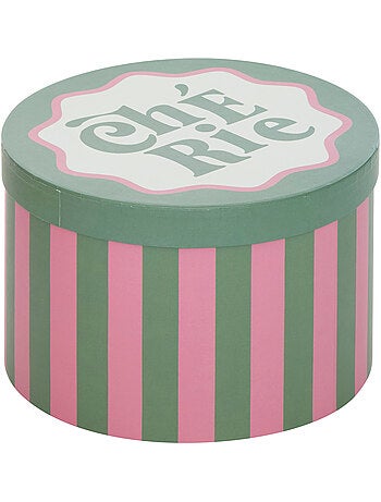 Set de 4 boîtes décoratives CHERIE