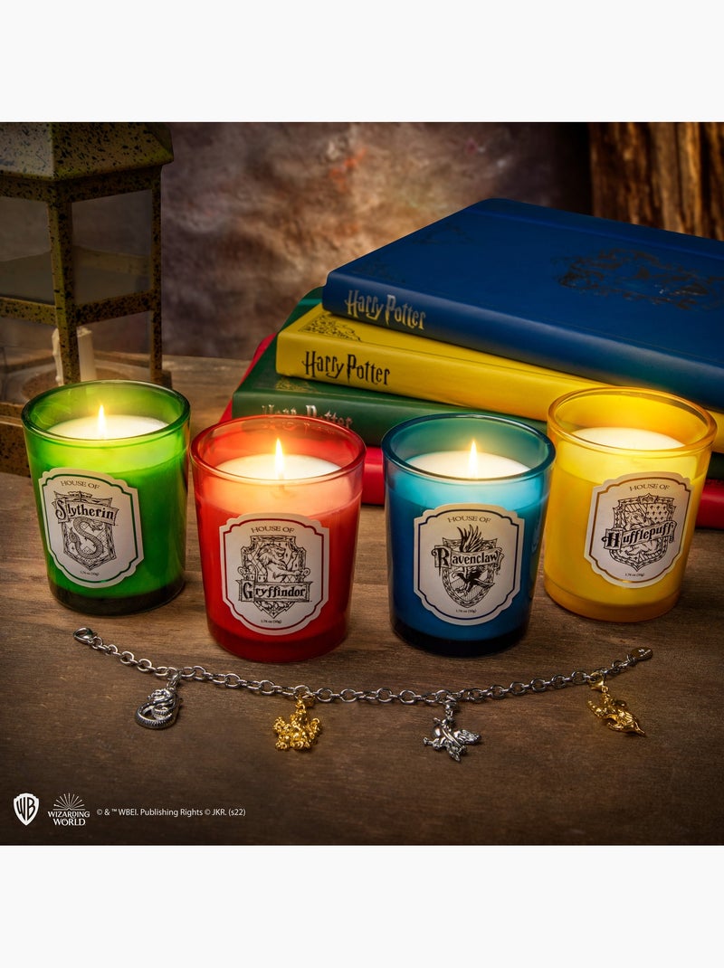 Set de 4 Bougies Parfumées Poudlard avec Bracelet à Charms - Harry Potter Multicolore - Kiabi