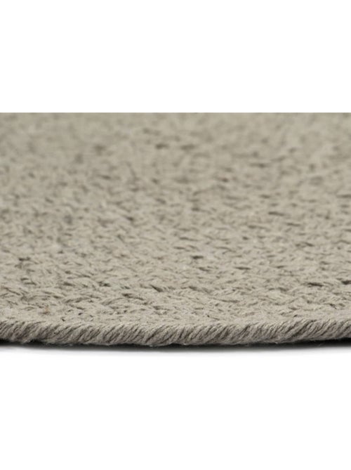 Set de 4 dessous de table en coton tressé ronds - vidaxl - Kiabi