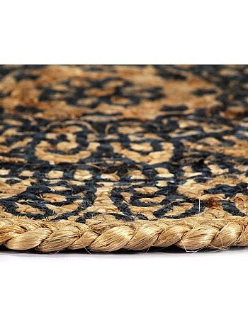 Set de 4 dessous de table en jute tressée ronds - vidaxl