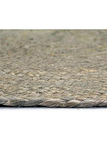 Set de 4 dessous de table en jute tressée ronds - vidaxl
