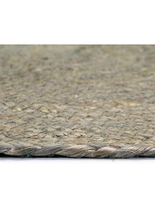 Set de 4 dessous de table en jute tressée ronds - vidaxl - Kiabi