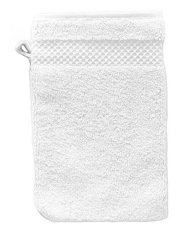 Set de 4 gants de toilette en coton Mirmande