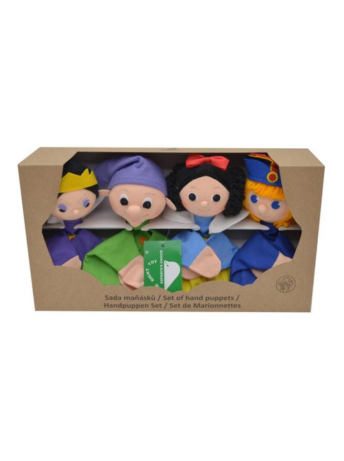 Set de 4 Marionnettes Blanche Neige - Kiabi
