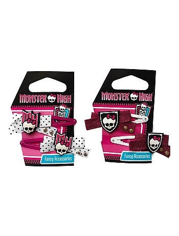 Set de 4 pinces clic-clac Monster High