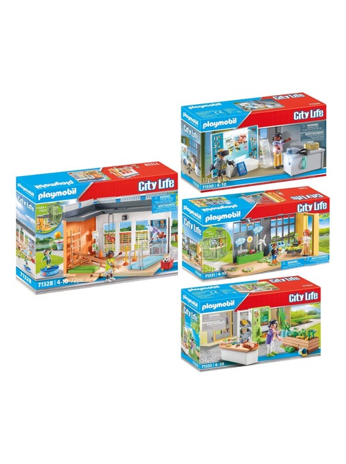 Set de 4 PLAYMOBIL - Kiabi