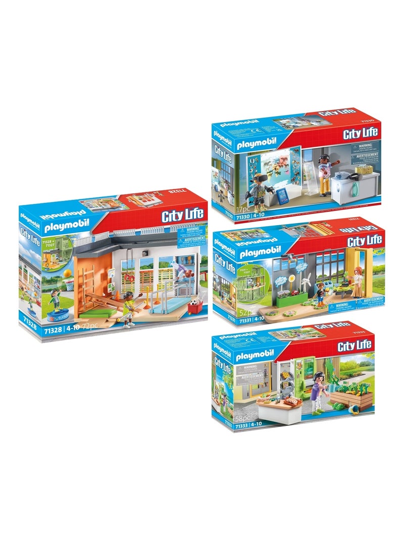 Set de 4 PLAYMOBIL N/A - Kiabi