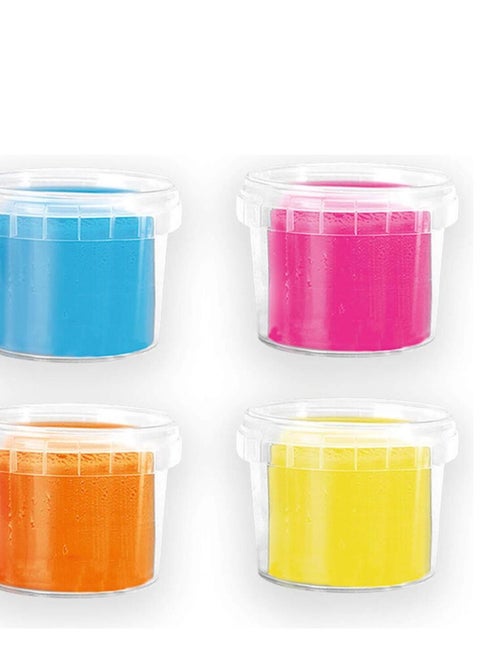 Set de 4 pots de Pâte à modeler Feel good Happy (4x90gr) - Kiabi