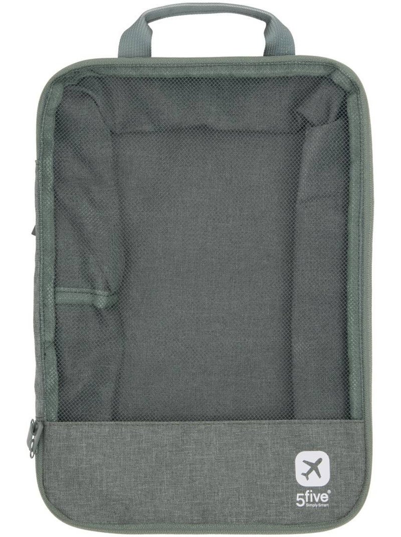Set de 4 sacs compresseurs Beige - Kiabi