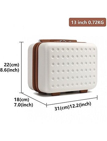 Set de 4 valises - 55x38x24 cm - kono