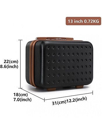 Set de 4 valises - 55x38x24 cm - kono
