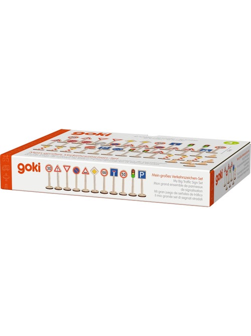 Set de 40 panneaux de signalisation - Kiabi Set de 40 panneaux de signalisation - Kiabi