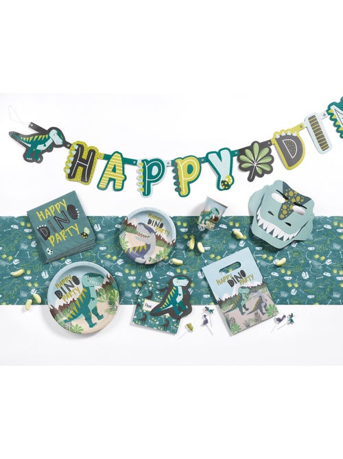 Set de 5 bougies d'anniversaire Dinosaures multicolores Happy dino - Kiabi Set de 5 bougies d'anniversaire Dinosaures multicolores Happy dino - Kiabi