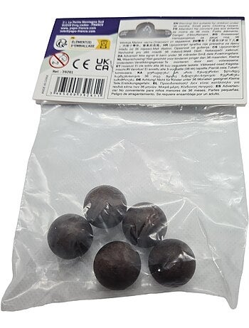 Set de 5 boulets de catapulte