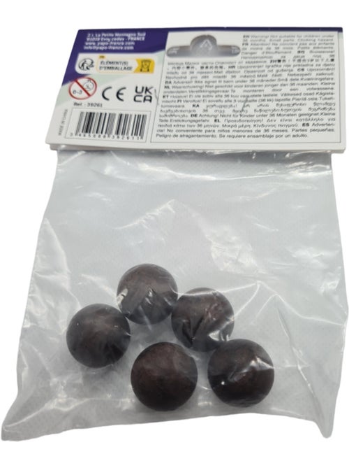Set de 5 boulets de catapulte - Kiabi