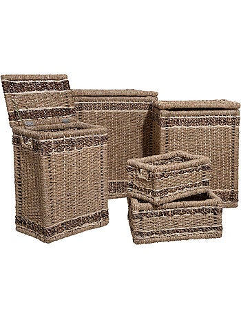Set de 5 paniers rectangulaires GIULIAN