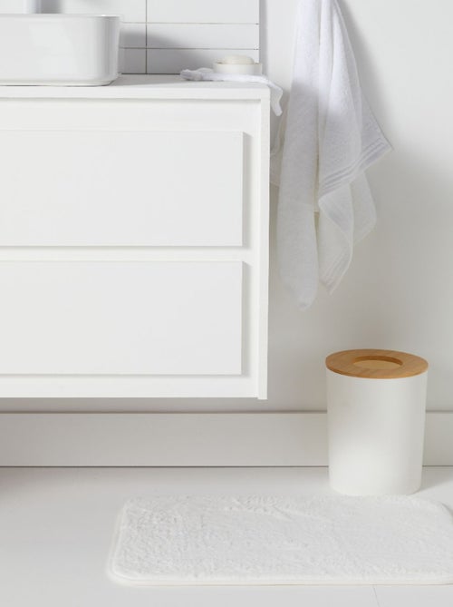 Set de 6 accessoires de salle de bain et WC avec bambou BATHROOM - Kiabi