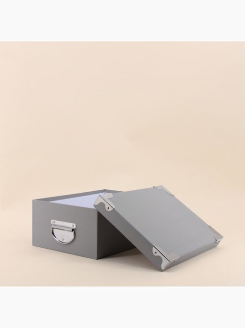Set de 6 boites de rangement tricolores - Kiabi