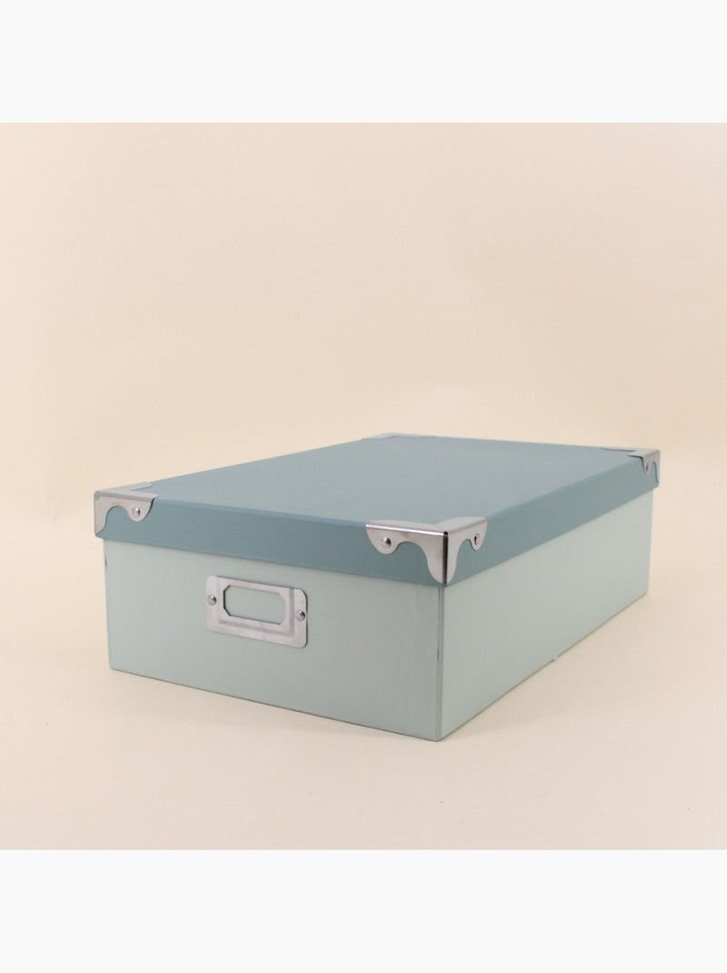 Set de 6 boites de rangement Vert - Kiabi