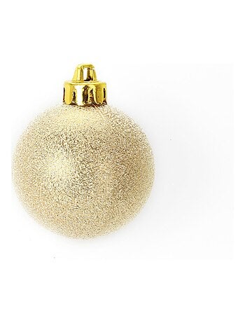 Set de 6 boules chic noel