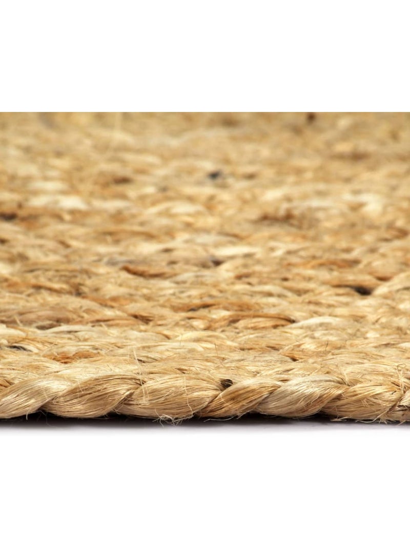 Set de 6 dessous de table en jute tressée ronds - vidaxl Beige naturel - Kiabi